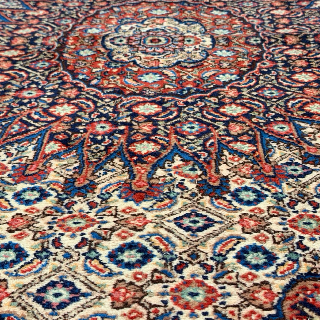 290 x 200 cm Hand Knotted Persian Moud Wool Rug