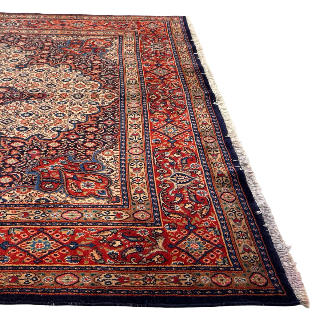 290 x 200 cm Hand Knotted Persian Moud Wool Rug
