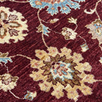 269 x 158 cm Afghan Chobi Ziegler Hand-Knotted Wool Rug