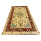 272 x 161 cm Afghan Chobi Hand-Knotted Wool Rug