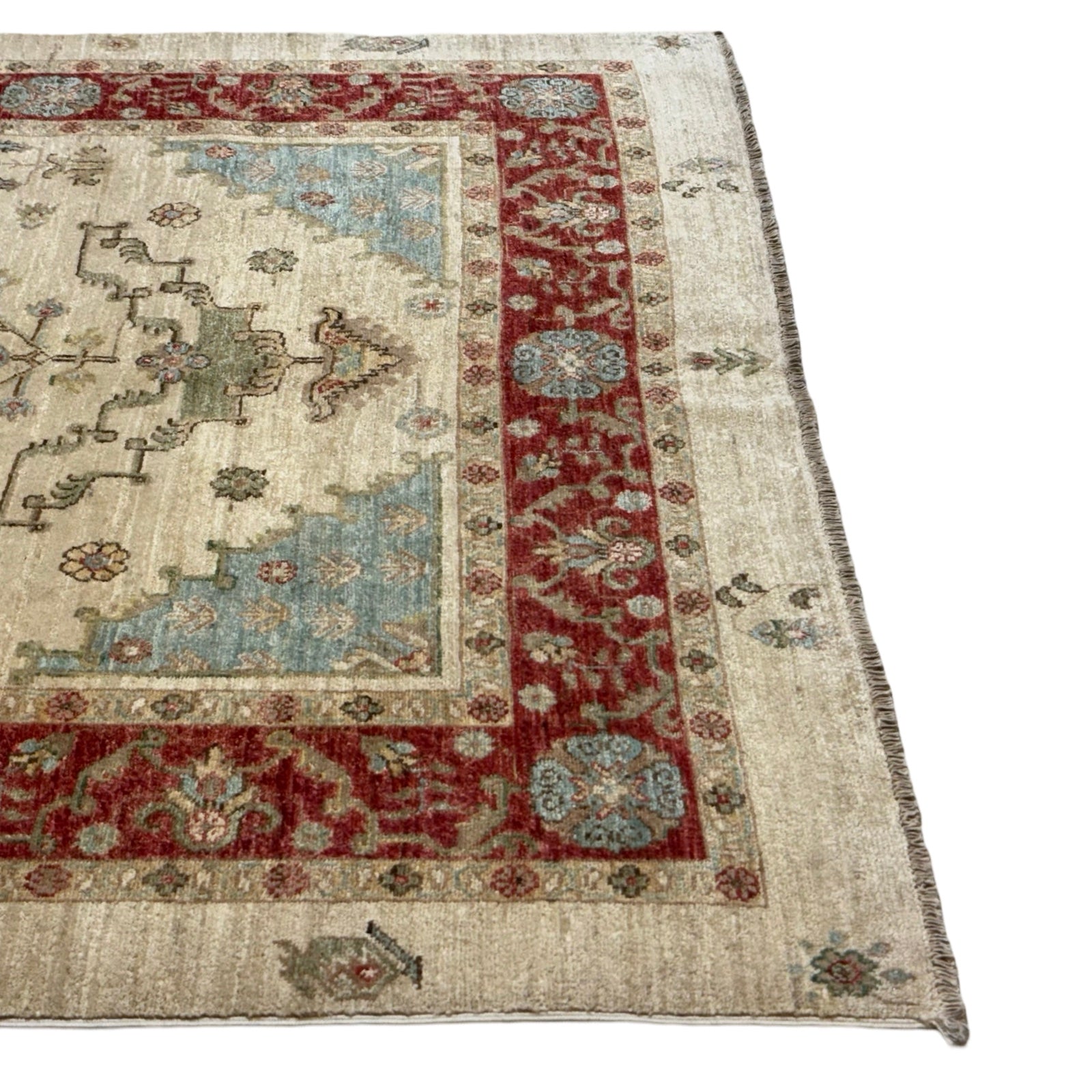 272 x 161 cm Afghan Chobi Hand-Knotted Wool Rug