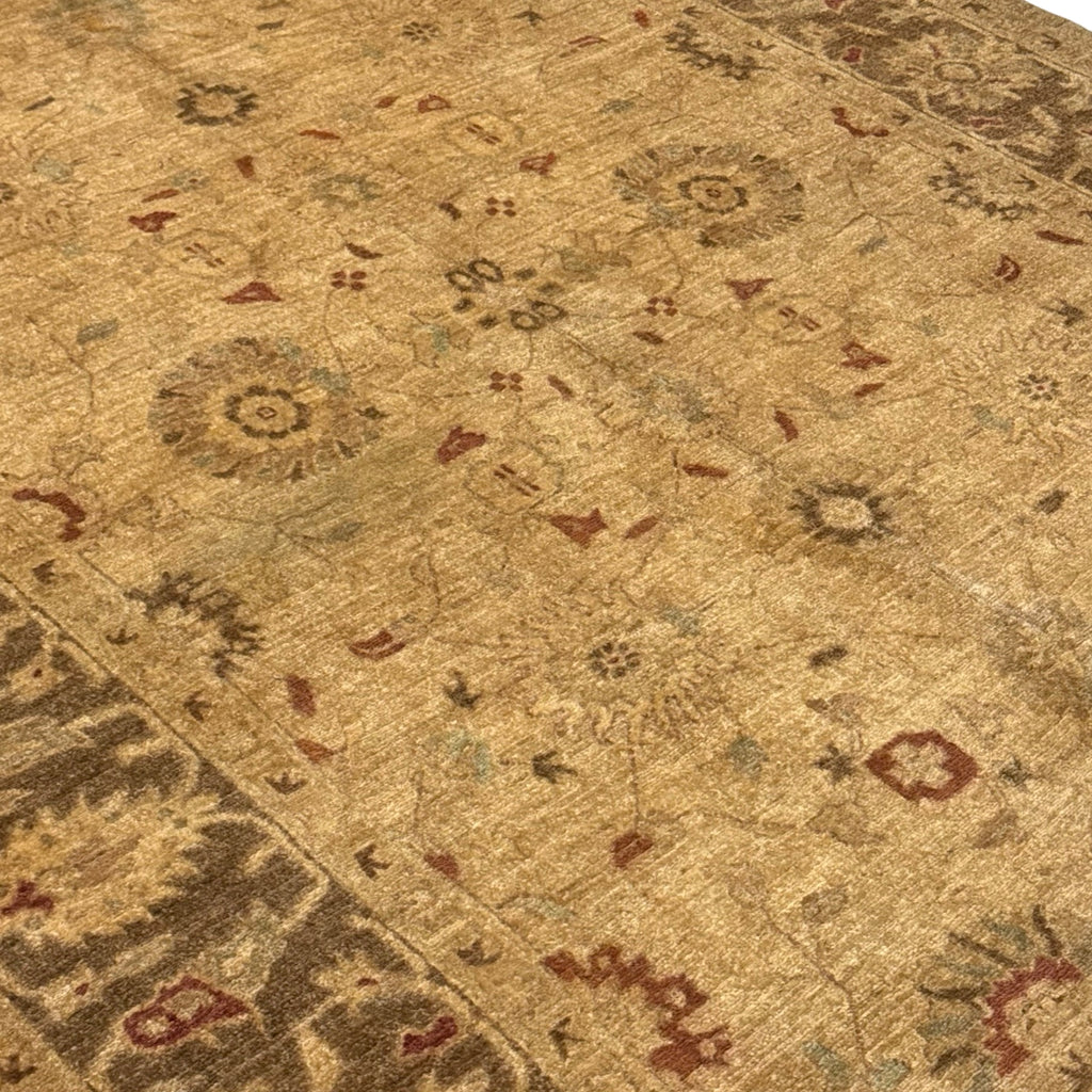 232 x 171 cm Afghan Chobi Hand-Knotted Wool Rug