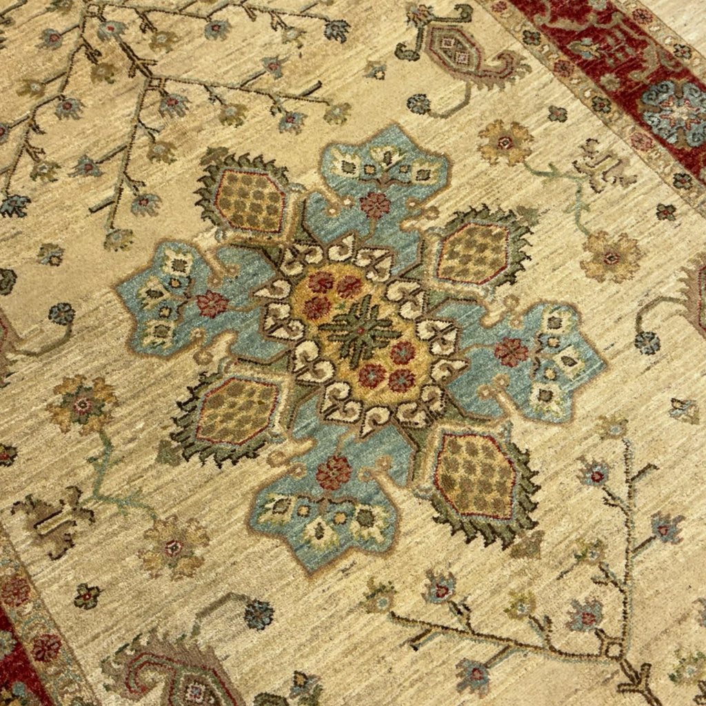 272 x 161 cm Afghan Chobi Hand-Knotted Wool Rug