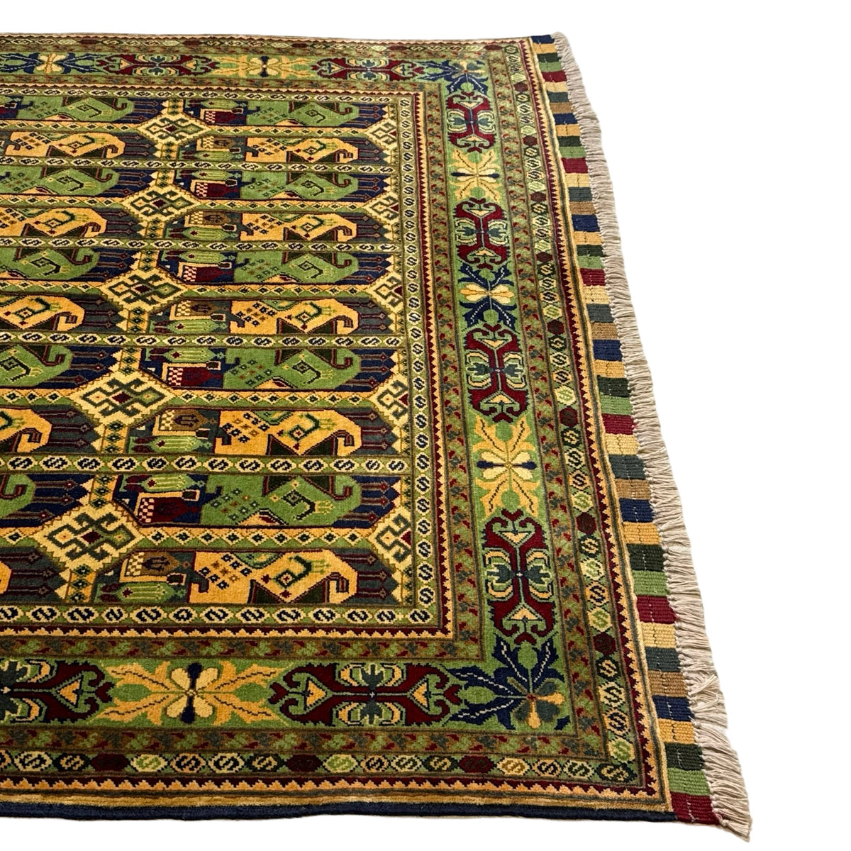265 x 155 cm Hand Knotted Afghan Tashqandi – Wool Rug