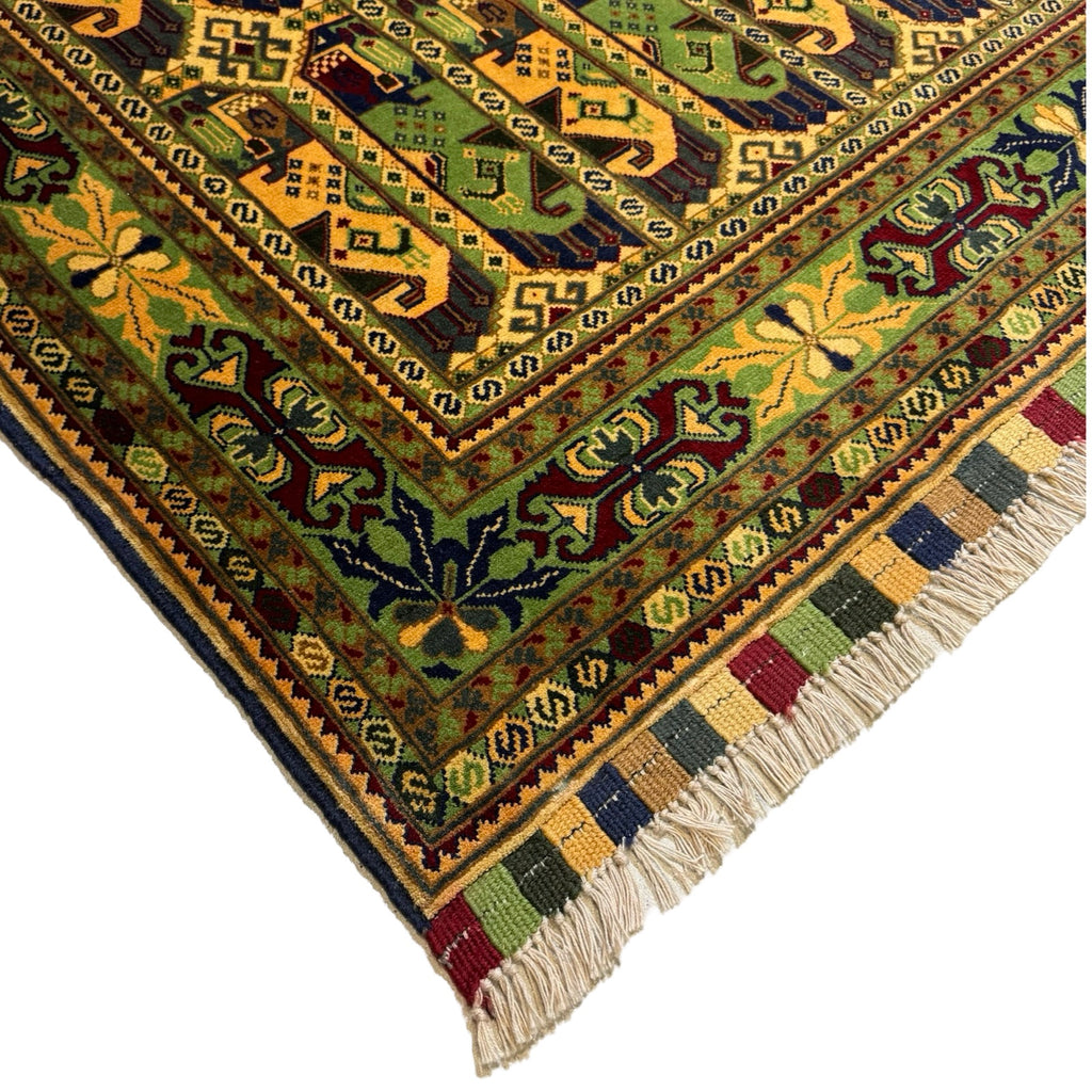265 x 155 cm Hand Knotted Afghan Tashqandi – Wool Rug