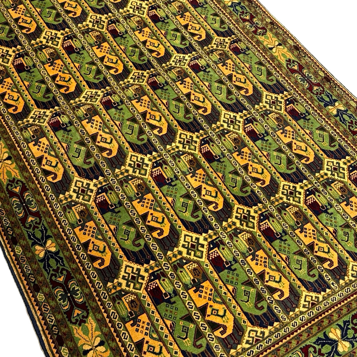265 x 155 cm Hand Knotted Afghan Tashqandi – Wool Rug