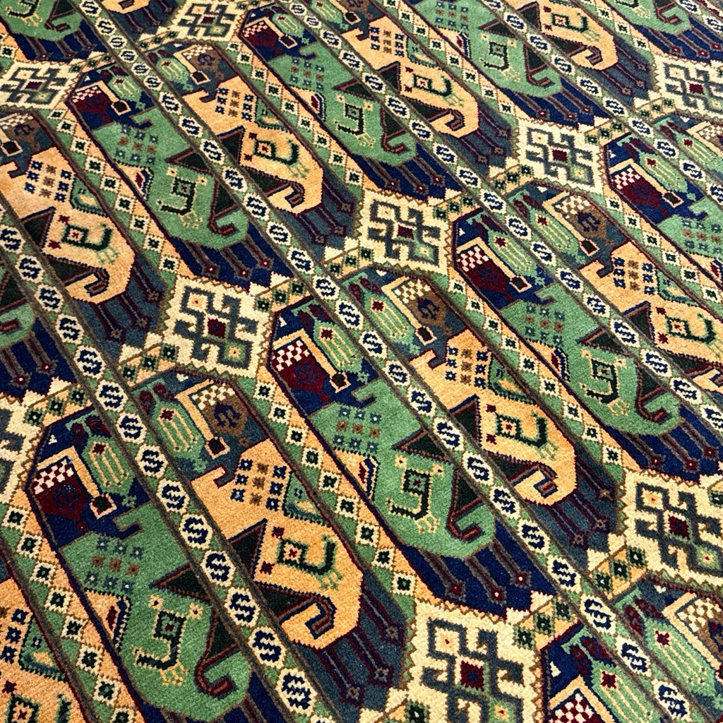 265 x 155 cm Hand Knotted Afghan Tashqandi – Wool Rug