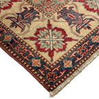 268 x 191 cm Hand Knotted Afghan Kazak Wool Rug