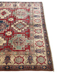 268 x 191 cm Hand Knotted Afghan Kazak Wool Rug