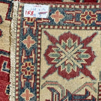 268 x 191 cm Hand Knotted Afghan Kazak Wool Rug