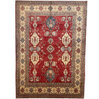 304 x 214 cm Hand Knotted Afghan Kazak Wool Rug