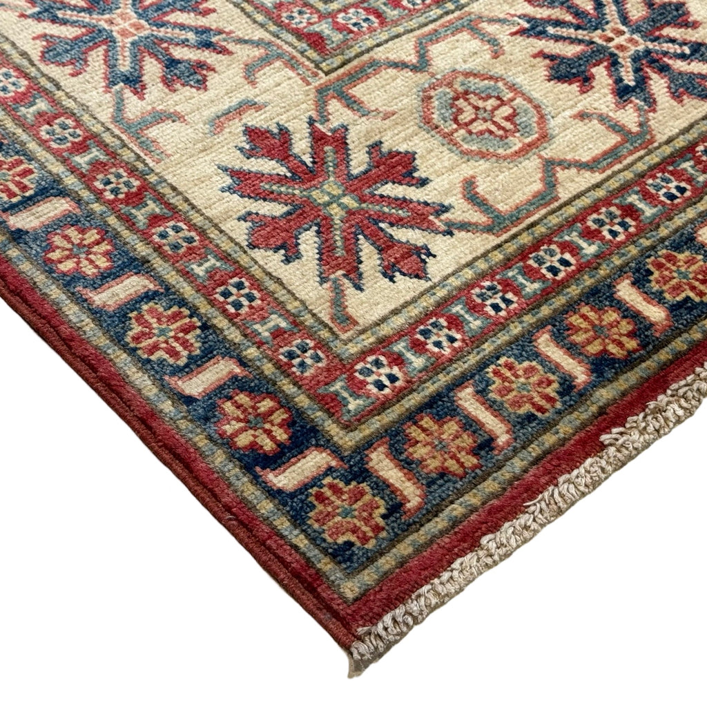 304 x 214 cm Hand Knotted Afghan Kazak Wool Rug