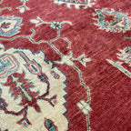 304 x 214 cm Hand Knotted Afghan Kazak Wool Rug