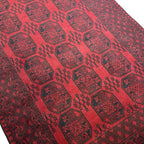 282 x 187 cm Hand Knotted Afghan Akche – Wool Rug