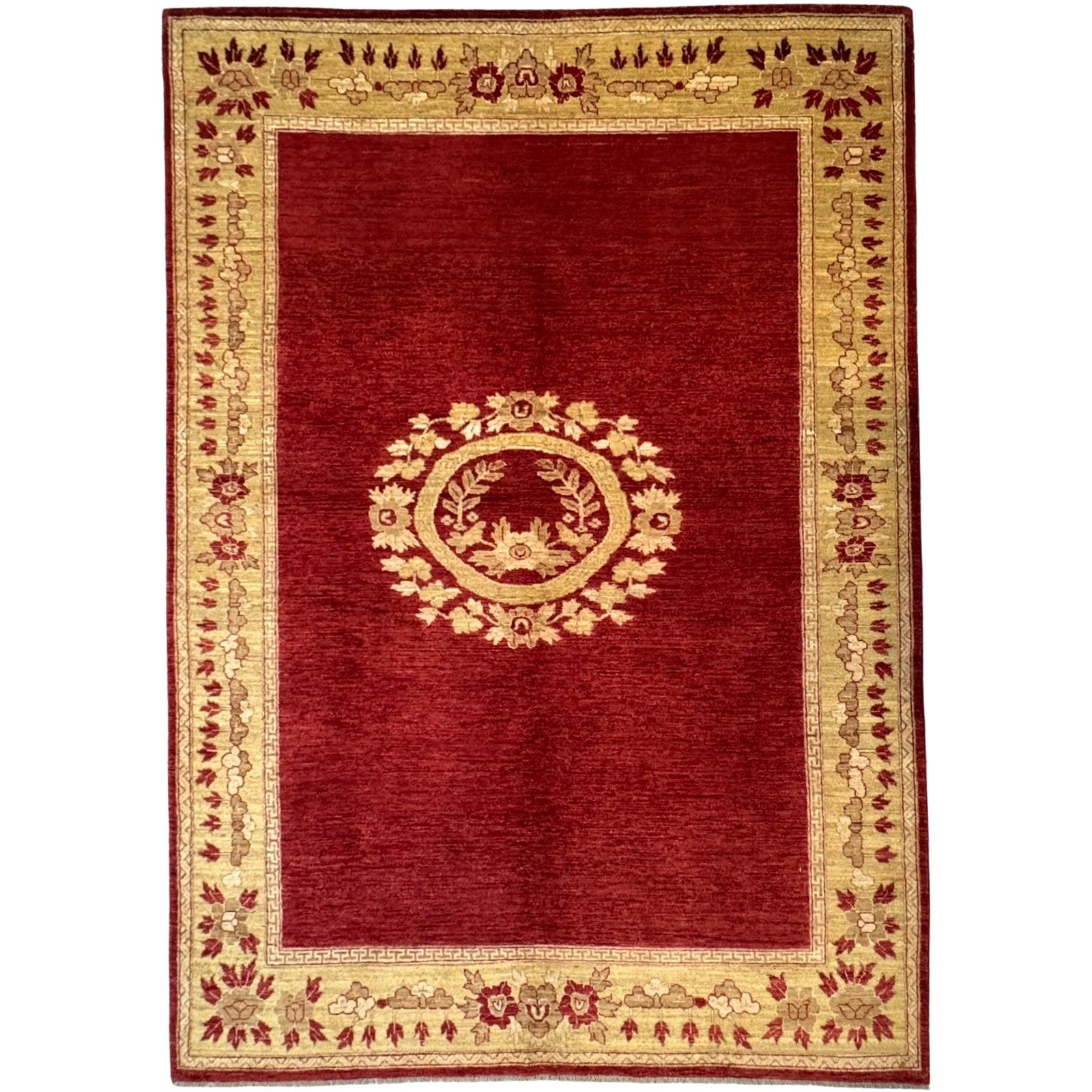 286 x 199 cm Afghan Royal Design Chobi Hand-Knotted Wool Rug