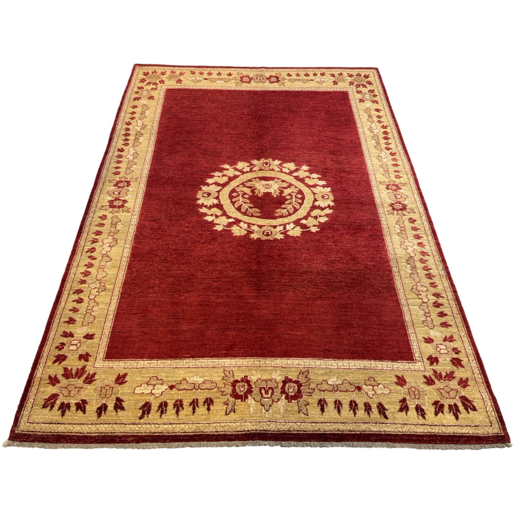 286 x 199 cm Afghan Royal Design Chobi Hand-Knotted Wool Rug