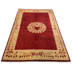 286 x 199 cm Afghan Royal Design Chobi Hand-Knotted Wool Rug