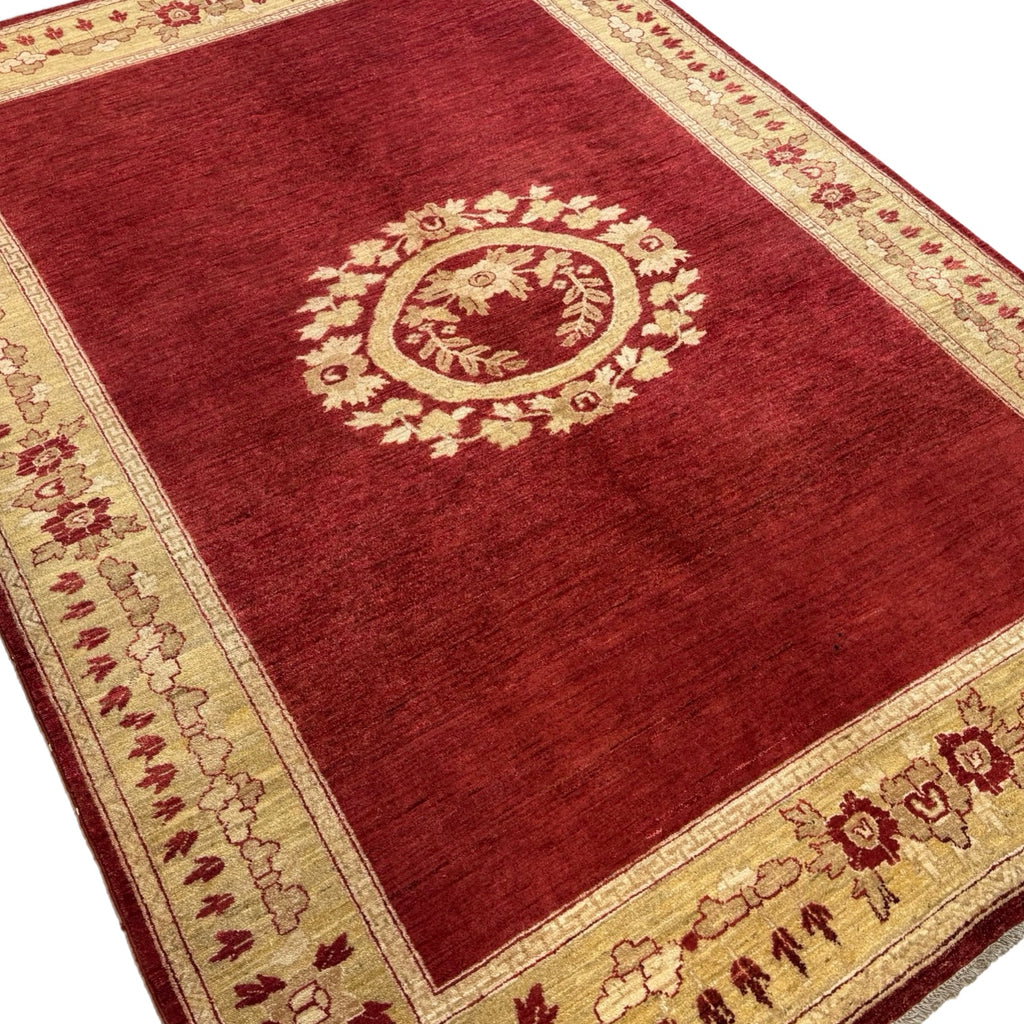 286 x 199 cm Afghan Royal Design Chobi Hand-Knotted Wool Rug