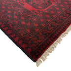 282 x 187 cm Hand Knotted Afghan Akche – Wool Rug