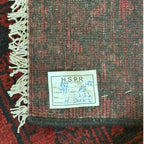 282 x 187 cm Hand Knotted Afghan Akche – Wool Rug