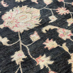 242 x 172 cm Afghan Chobi Hand-Knotted Wool Rug