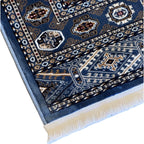 600 x 80cm Persian Bokhara – Blue Runner Rug