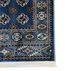 600 x 80cm Persian Bokhara – Blue Runner Rug