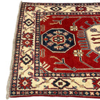 153 x 100 cm Hand Knotted Afghan Kazak – Wool Rug
