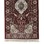 800 x 80cm Persian Mashad, Maroon Runner Rug