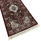 800 x 80cm Persian Mashad, Maroon Runner Rug