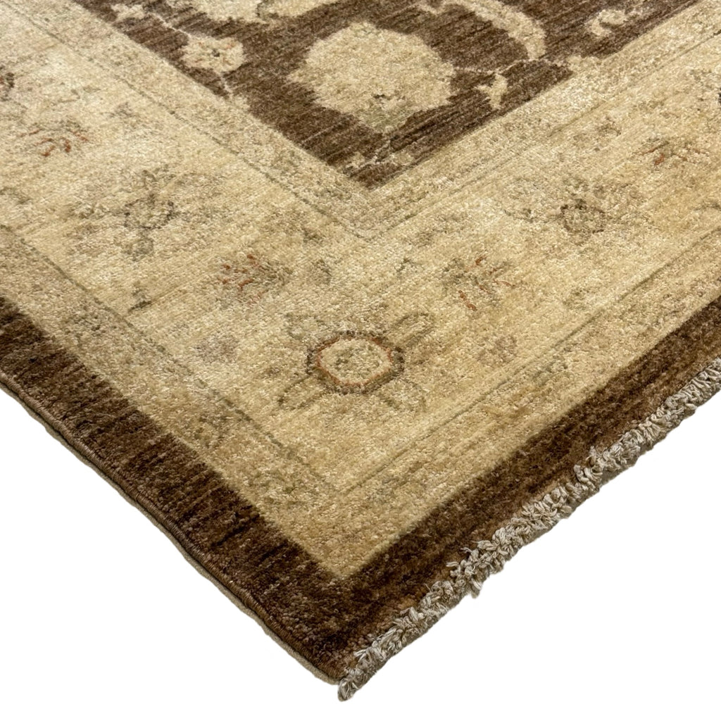 270 x 190 cm Afghan Chobi Ziegler Hand-Knotted Wool Rug