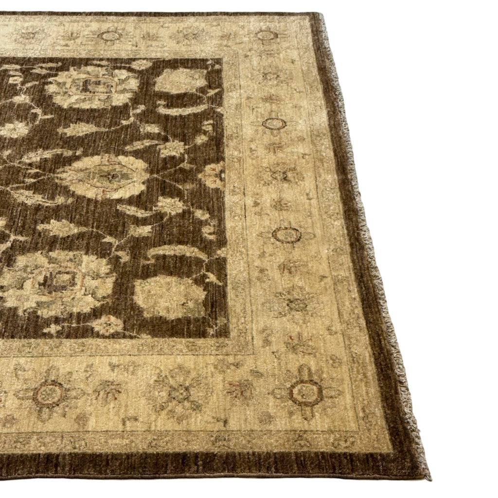 270 x 190 cm Afghan Chobi Ziegler Hand-Knotted Wool Rug