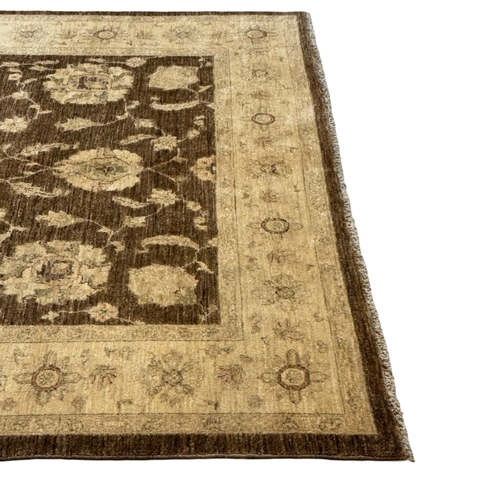 270 x 190 cm Afghan Chobi Ziegler Hand-Knotted Wool Rug