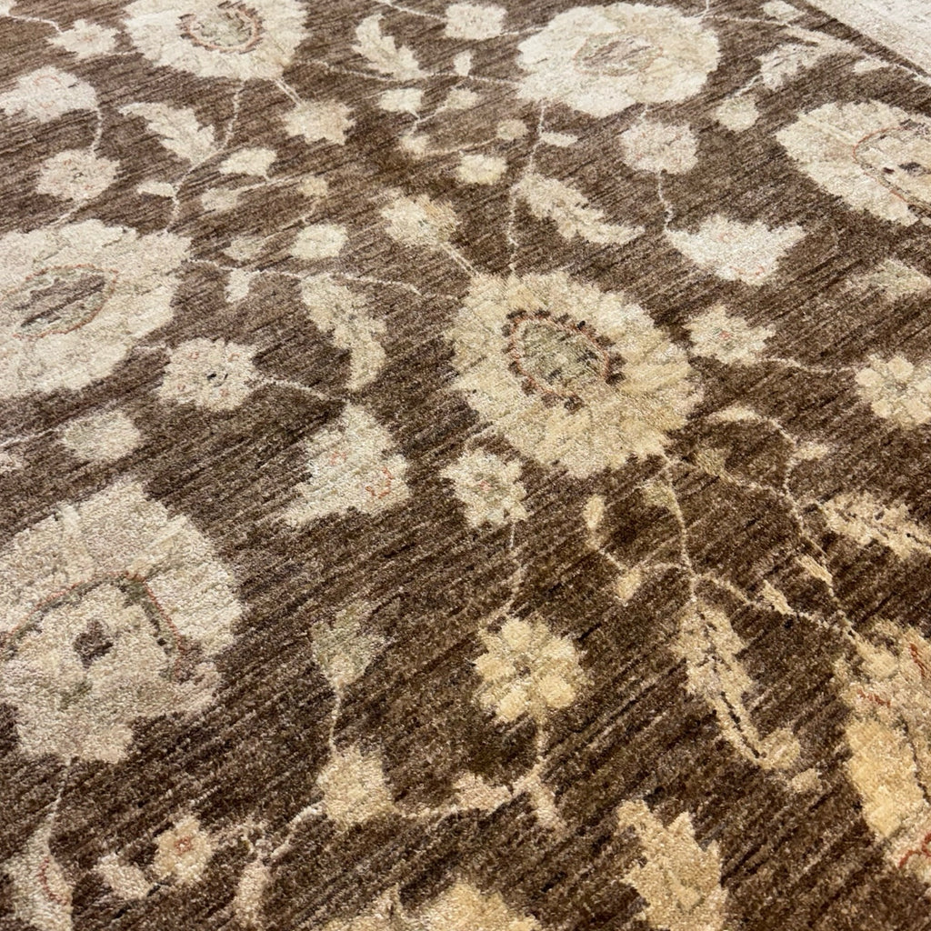 270 x 190 cm Afghan Chobi Ziegler Hand-Knotted Wool Rug