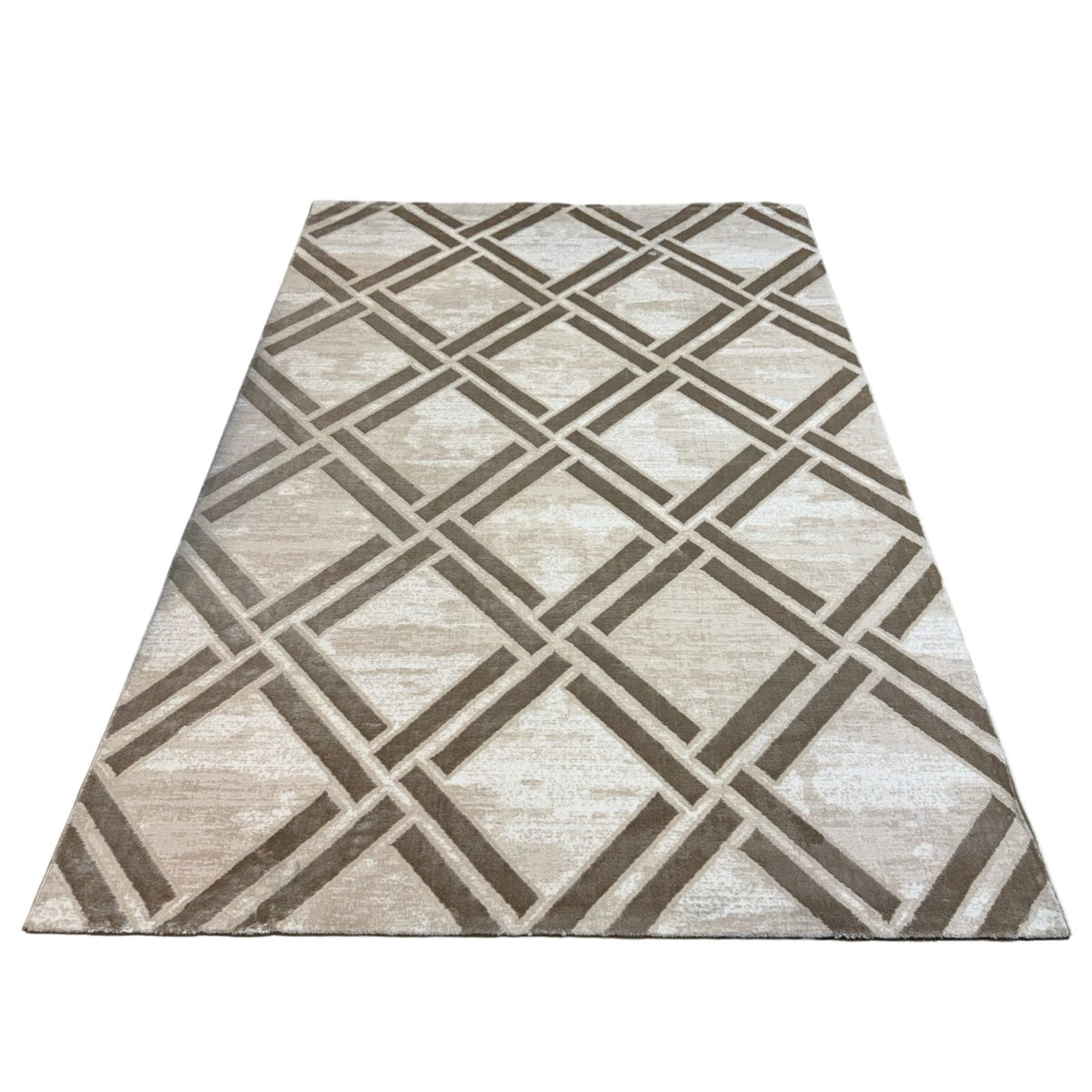230 x 160 cm Modern Geometric Design Machine Made Rug