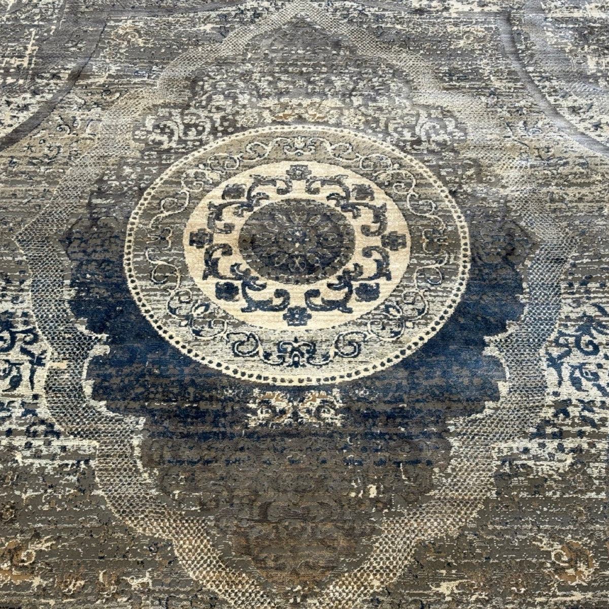 340 x 240 cm Vintage Persian Design Large Size – Grey Rug
