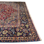 398 x 298 cm Hand-Knotted Mashad Persian Wool Rug