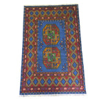 162 x 105 cm Hand Knotted Afghan Akche Bokhara – Wool Rug