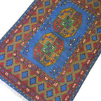 162 x 105 cm Hand Knotted Afghan Akche Bokhara – Wool Rug