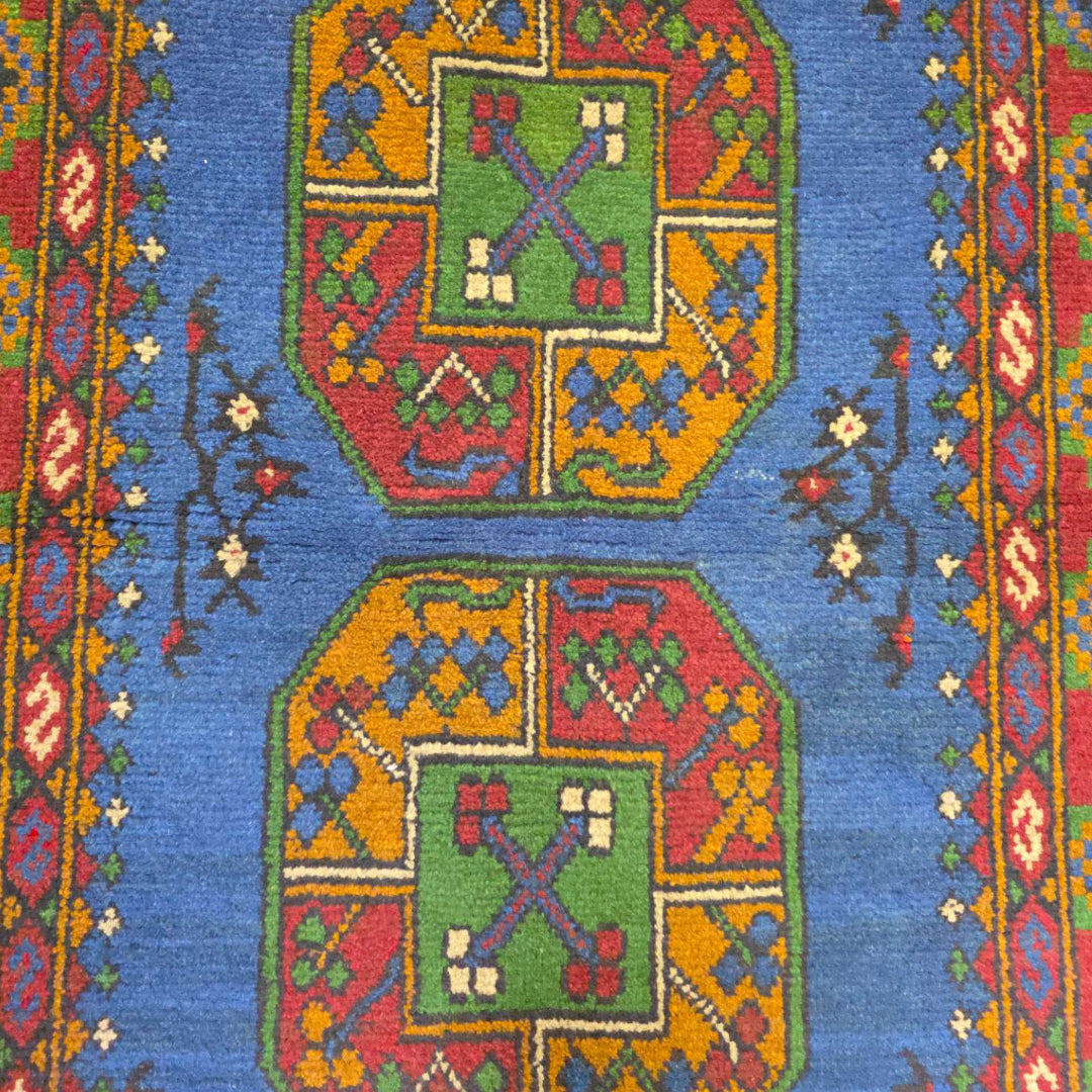 162 x 105 cm Hand Knotted Afghan Akche Bokhara – Wool Rug