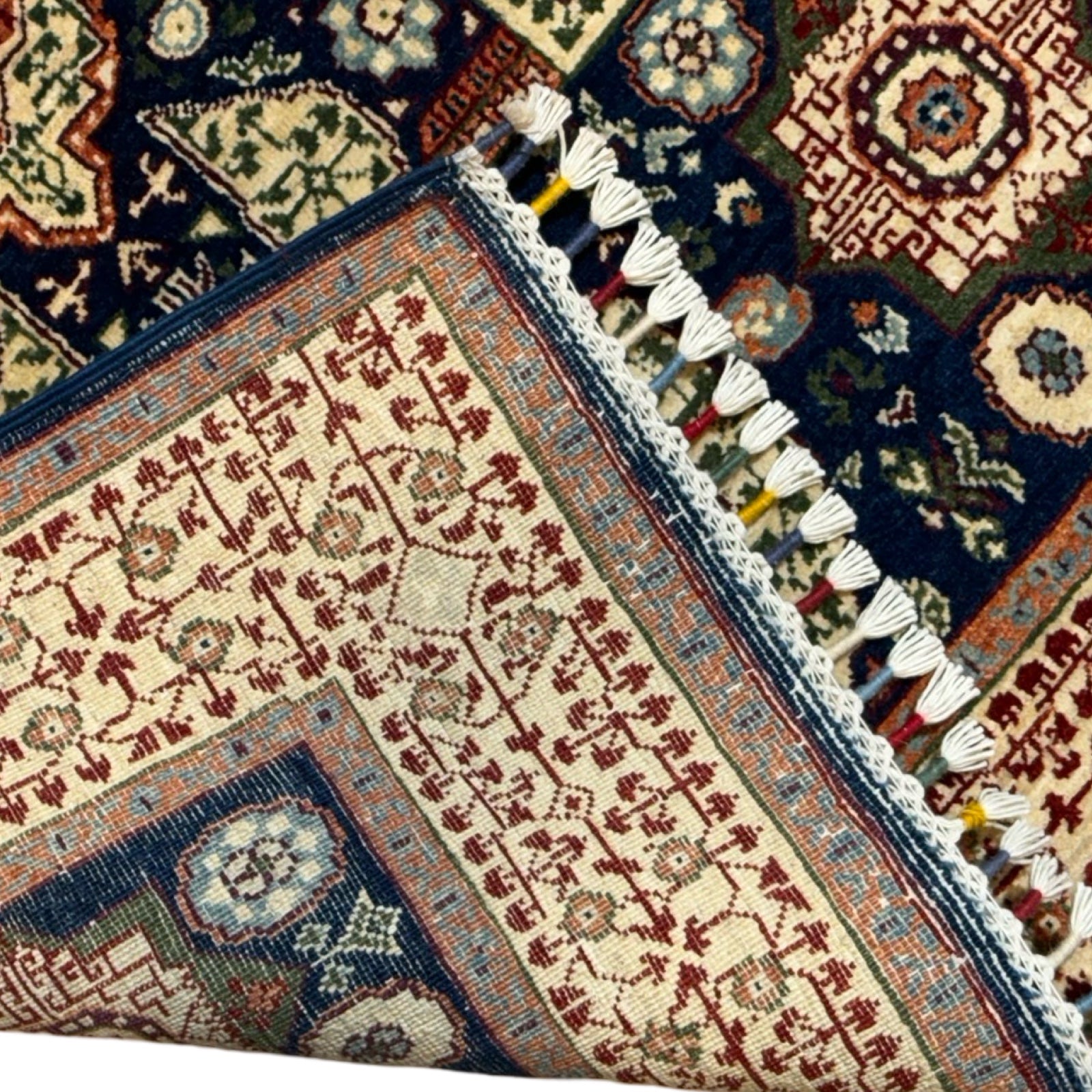 150 x 105 cm Afghan Mamluk Chobi Ziegler Hand-Knotted Wool Rug