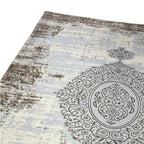 290 x 200 cm Persian Tabriz Design Machine-Made Rug, Grey
