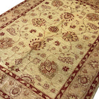 247 x 180 cm Afghan Chobi Hand-Knotted Wool Rug