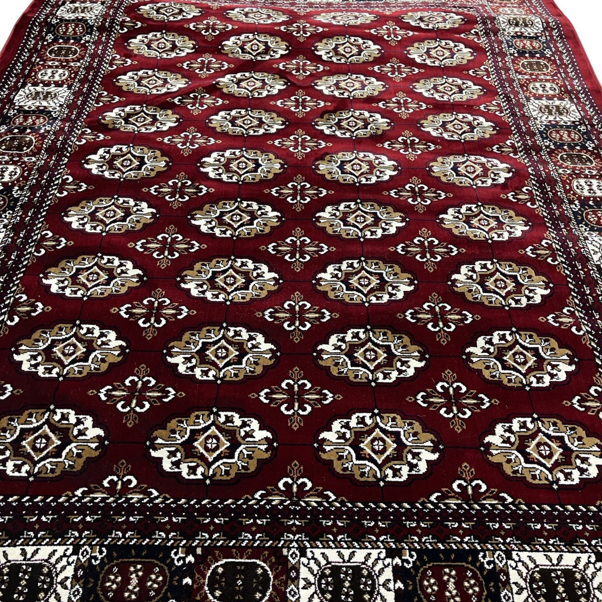 290 x 200 cm Bokhara Design Machine Made Rug