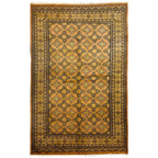 244 x 158 cm Hand Knotted Karachi Jaldar Bokhara – Wool Rug