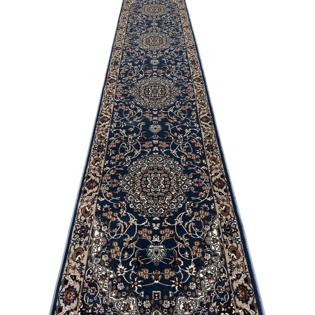 400 x 80cm Turkish Machine Made Persian Runner Rug