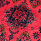 297 x 193 cm Hand-Knotted Afghan Khal Mohammadi Turkmen Rug