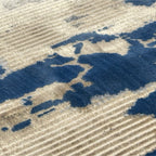 290 x 200 cm Textured Modern Turkish Machine Made – Blue Rug