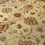 247 x 180 cm Afghan Chobi Hand-Knotted Wool Rug
