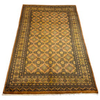 244 x 158 cm Hand Knotted Karachi Jaldar Bokhara – Wool Rug